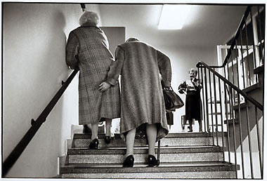 auf dem Weg zum Kaffeekr&auml;nzchen